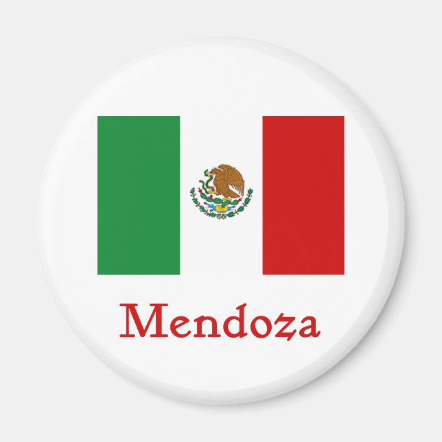 Íman Mendoza - Bandeira mexicana (Frente)