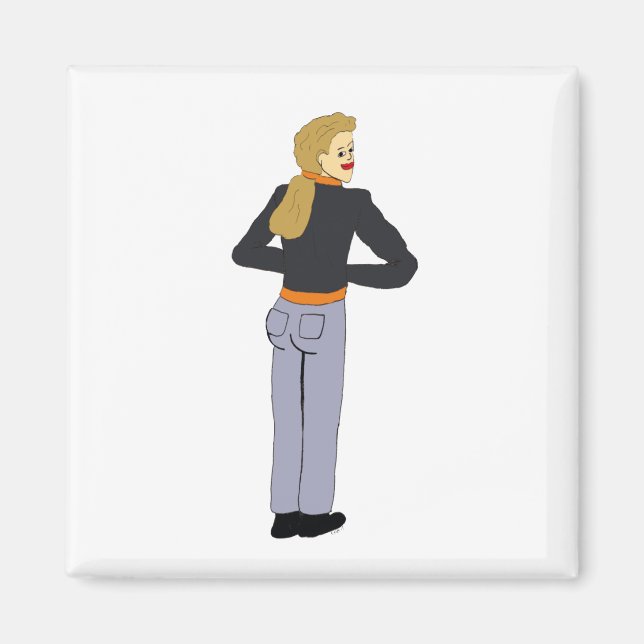 Íman menina (Frente)