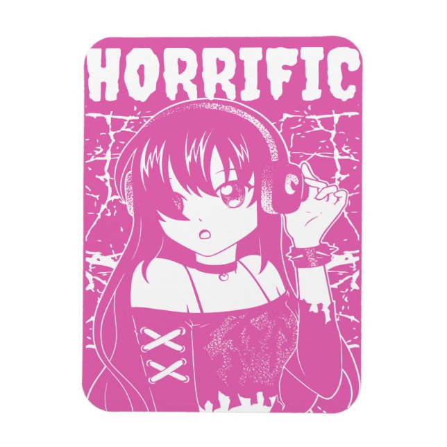 Íman Menina anime fofa  (Vertical)