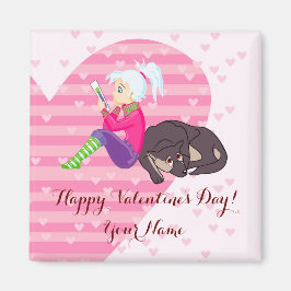 Íman Menina apaixonada