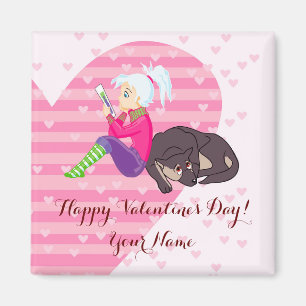 Íman Menina apaixonada