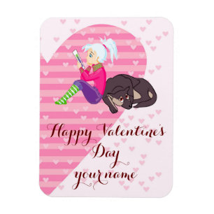 Íman Menina apaixonada