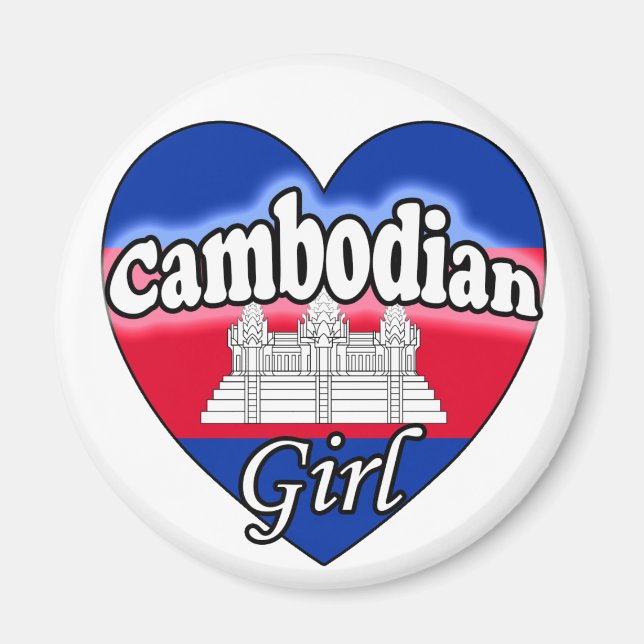Íman Menina Cambojana (Frente)