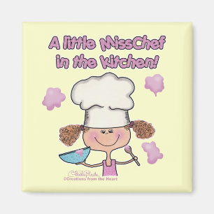 Íman Menina Chef