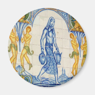 Íman Menina com jarros