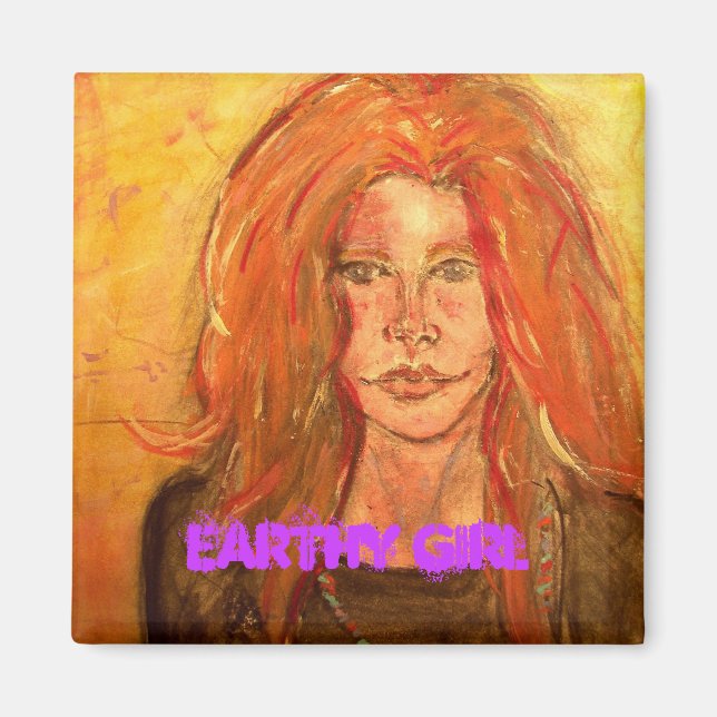 Íman menina da Terra (Frente)