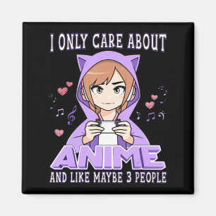 Íman Menina De Anime Eu Só Me Preocupo Com Anime E Talv