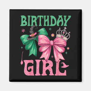 Íman Menina de Aniversário Nk e Bruxa de Aniversário Ve