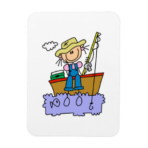 Íman Menina de Palitinho Pescando