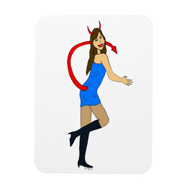 Íman menina diabólica (Vertical)