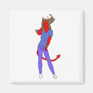 Íman menina diabólica