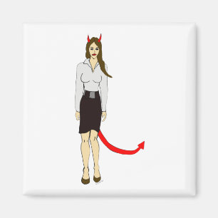 Íman menina diabólica