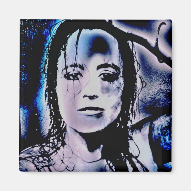 Íman Menina digital (Frente)