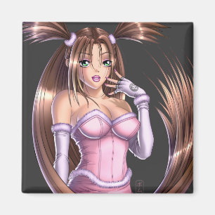 Íman Menina do Anime - Nikki