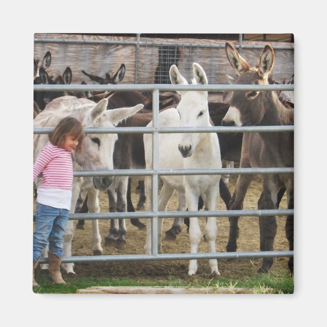 Íman Menina e Macacos Bonitos (Frente)