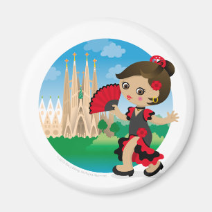 Íman Menina espanhola