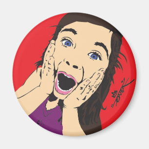 Íman Menina gritando de Tonza