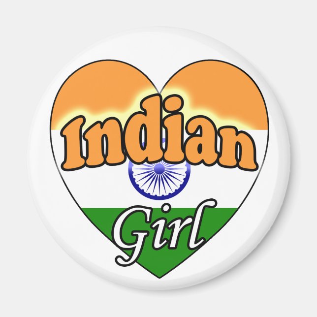 Íman Menina Indiana (Frente)