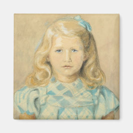 Íman Menina Loura Bestiça