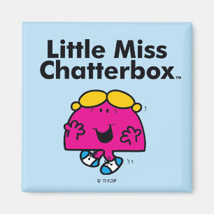Íman Menina Menina Chatterbox é Tão Chatterbox