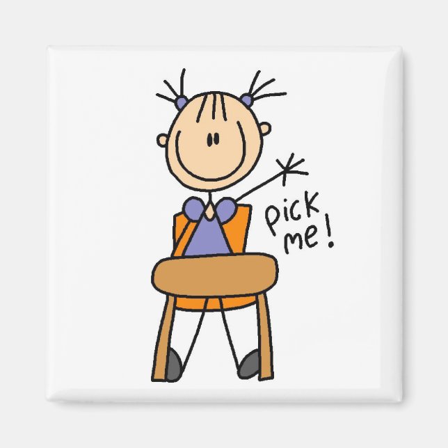 Íman Menina na escola (Frente)