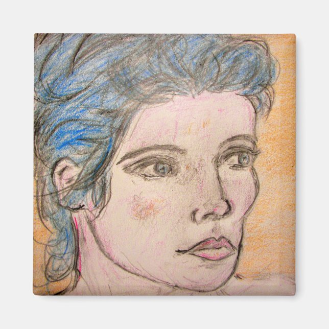 Íman Menina Norueguesa (Frente)