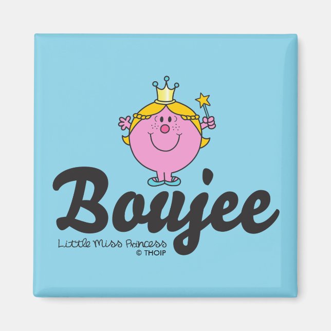 Íman Menina Princesa Boujee (Frente)