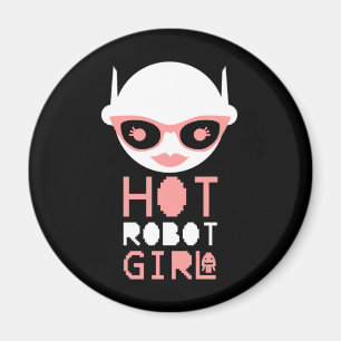 Íman Menina robô sexy