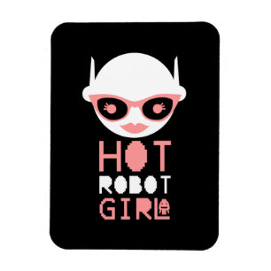 Íman Menina robô sexy