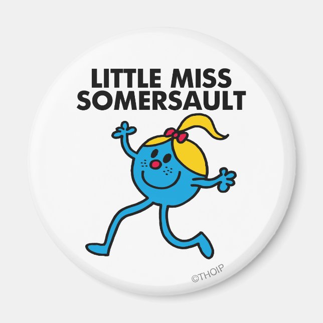 Íman Menina Somersault Caminhando Alto (Frente)