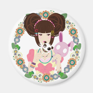 Íman Menina Yuriko de Harajuku - limitado