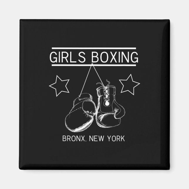 Íman Meninas Boxing Bronx New York Rachel Amigos (Frente)