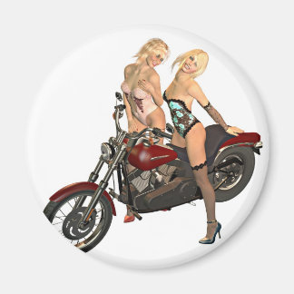 Íman Meninas de motociclista
