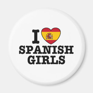 Íman Meninas espanholas