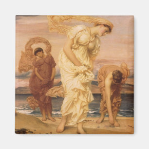 Íman Meninas Gregas Catando Seixos por Lord Leighton