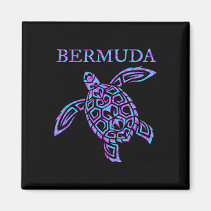 Íman Meninas Meninos Tartaruga Marinha Bermuda Souvenir