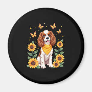 Íman Meninas Mulheres Mãe Cavaleiro Rei Charles Spaniel