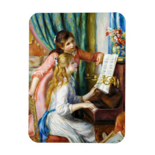 Íman Meninas na pintura de Pierre Auguste Renoir do