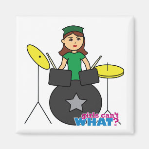 Íman Meninas não sabem o quê? Design Personalizado do C