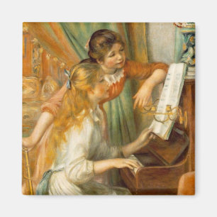 Íman Meninas no piano
