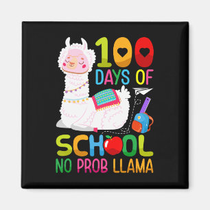 Íman Meninas Unicórnio do 100º Dia de Escola 100 Dias d