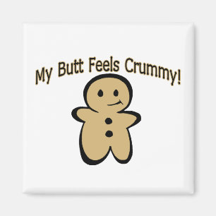 Íman Menino Crummy do biscoito do bumbum