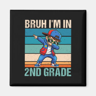 Íman Menino do Segundo Ano Fazendo Dabbing Bruh Eu Esto