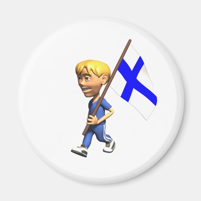 Íman Menino Finlandês (Frente)