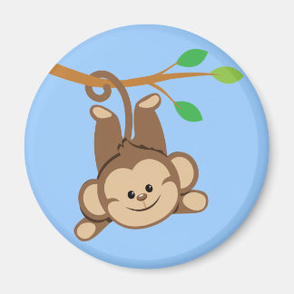 Íman Menino Macaco Balançando