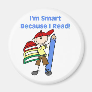 Íman Menino Smart porque eu li