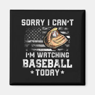 Íman Meninos Engraçados de Baseball, desculpe, não esto