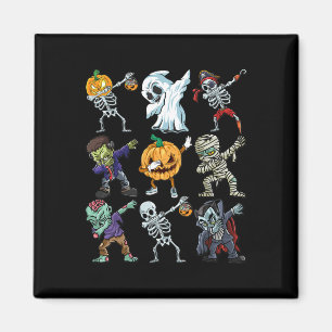 Íman Meninos Halloween Skeleton Jack O Lantern Zombie D