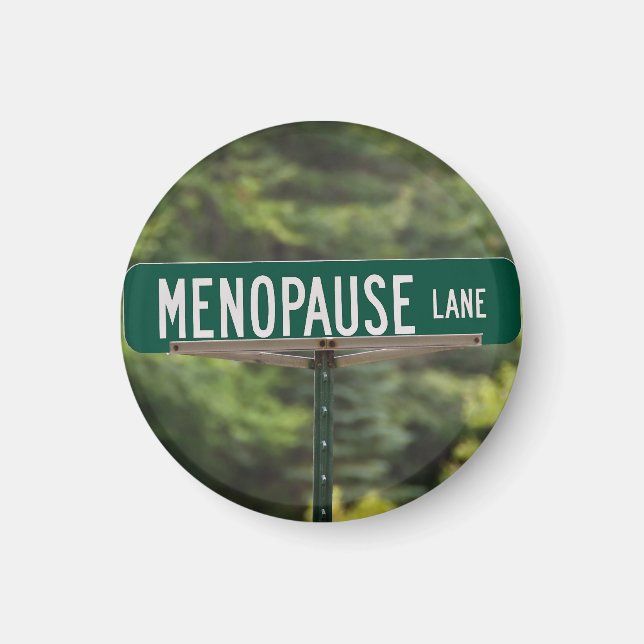 Íman Menopause Lane - Sinal de boa risada (Frente)