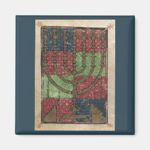 Íman Menorá Vintage, Festival das Luzes Feliz Hanukkah